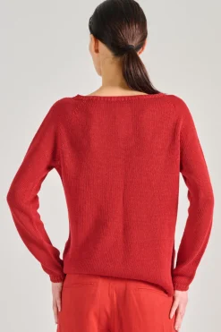 Max mara maglia tessuto rosso