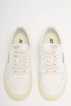 Medalist low wom leat leat bianco donna