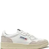 Medalist low wom leat suede bianco donna
