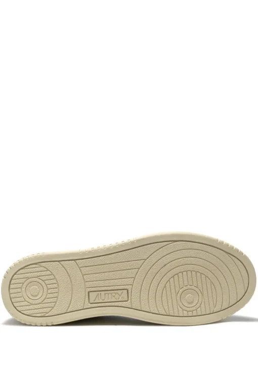 Medalist low wom leat suede bianco donna