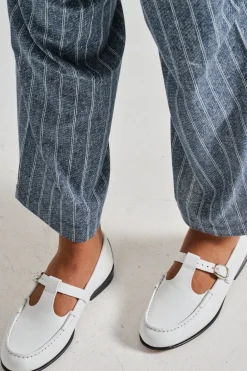 Mocassini nappa bianco