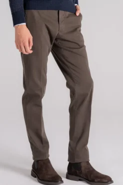 Pantalone 98% co 2% ea marrone