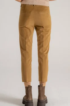 Pantalone ariel cotone/elastam beige