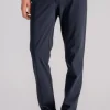 Pantalone chino winter blu in poliammide/elastan