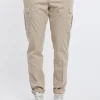 Pantalone eddy 96% co 4% ea beige