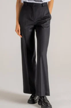 Pantalone lana/cashmere/poliammide nero