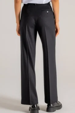 Pantalone lana/cashmere/poliammide nero