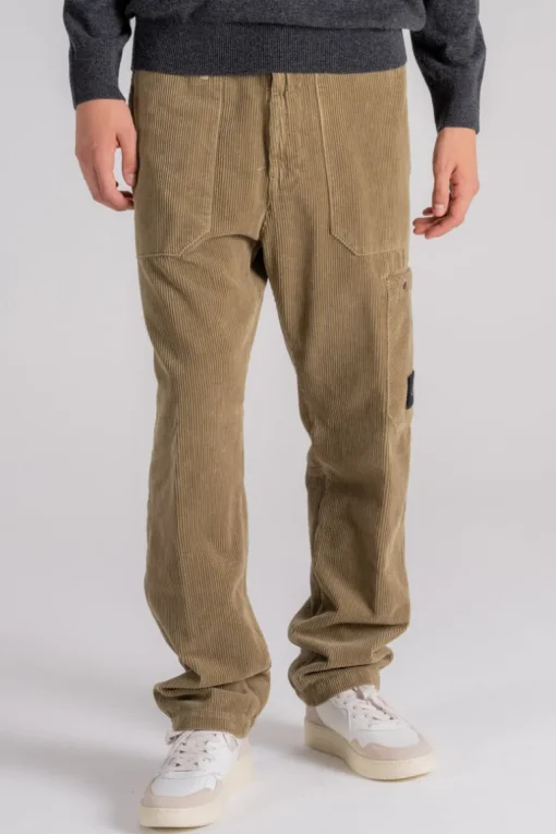 Pantalone regular cotone