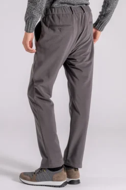 Pantalone velluto a coste grigio