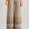 Pantaloni degadre lux lungo marrone