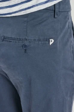 Pantaloni nima zip denim blu