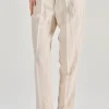 Pantaloni nobu b bianco