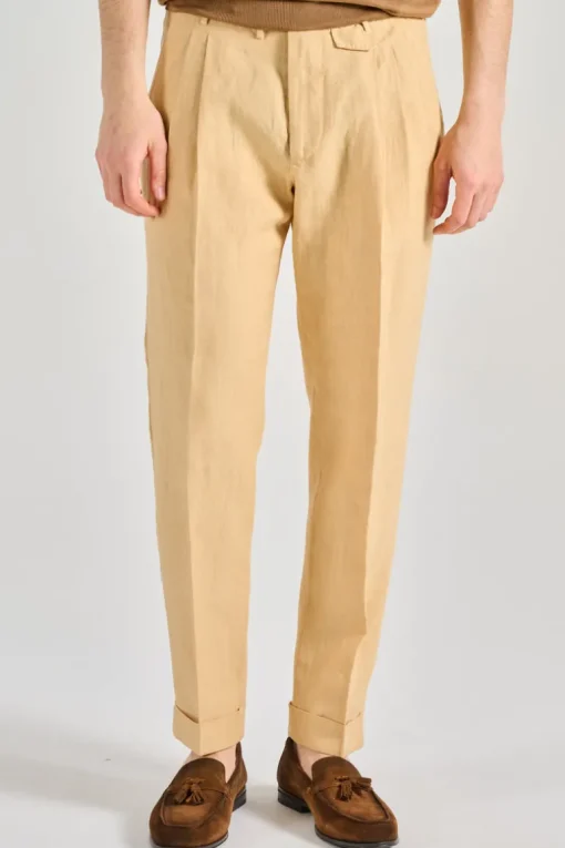 Pantaloni ocra