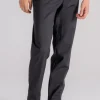 Pantaloni terzilio chino jo in lana vergine elastam grigio