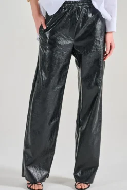 Pantaloni tessuto nero