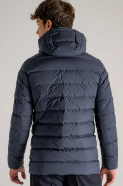 Piumino blu uomo