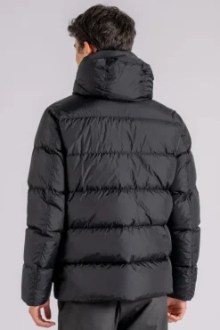 Piumino bomber multi tasche 100% poliammide nero