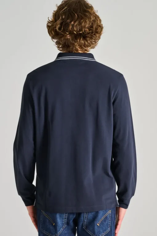 Polo blu