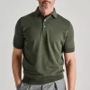 Polo manica corta cotone verde