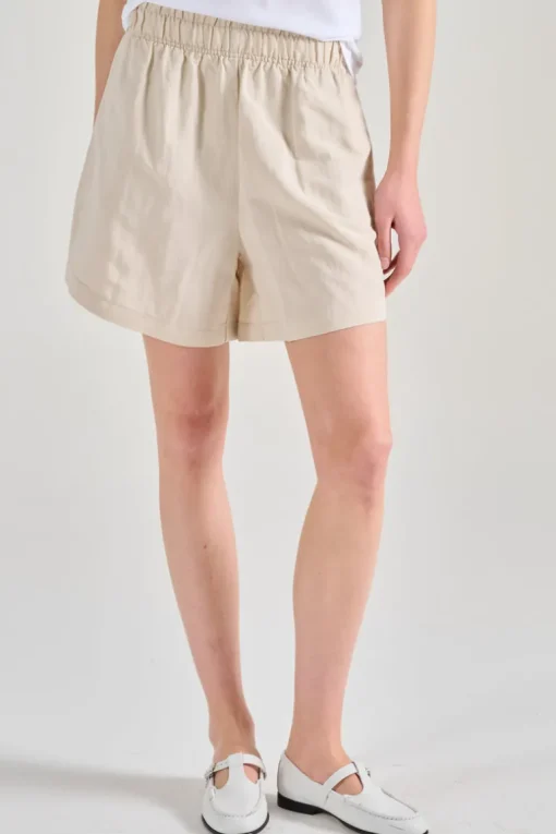 Shorts caruso cotone bianco