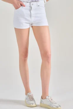 Shorts evie cotone bianco