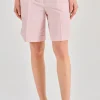 Shorts popeline rosa