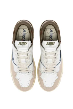 Sneakers clc low main pelle beige