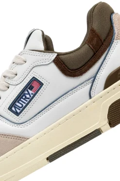 Sneakers clc low main pelle beige