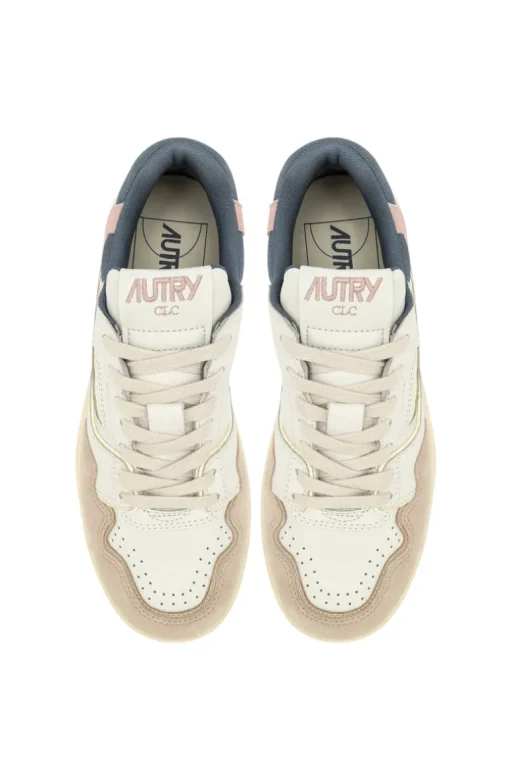 Sneakers clc low pelle beige