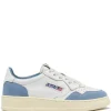 Sneakers medalist low goat suede azzurro
