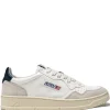 Sneakers medalist low man leat suede bianco uomo