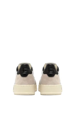 Sneakers medalist low man match suede bianco uomo
