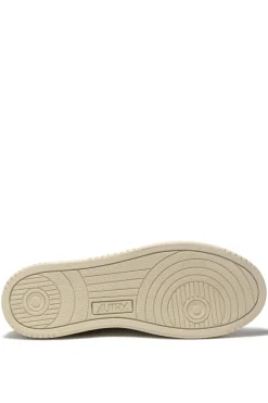 Sneakers medalist low man leat suede bianco uomo