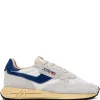 Sneakers reelwind low pelle/tessuto grigio