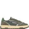 Sneakers super vintage low pelle marrone
