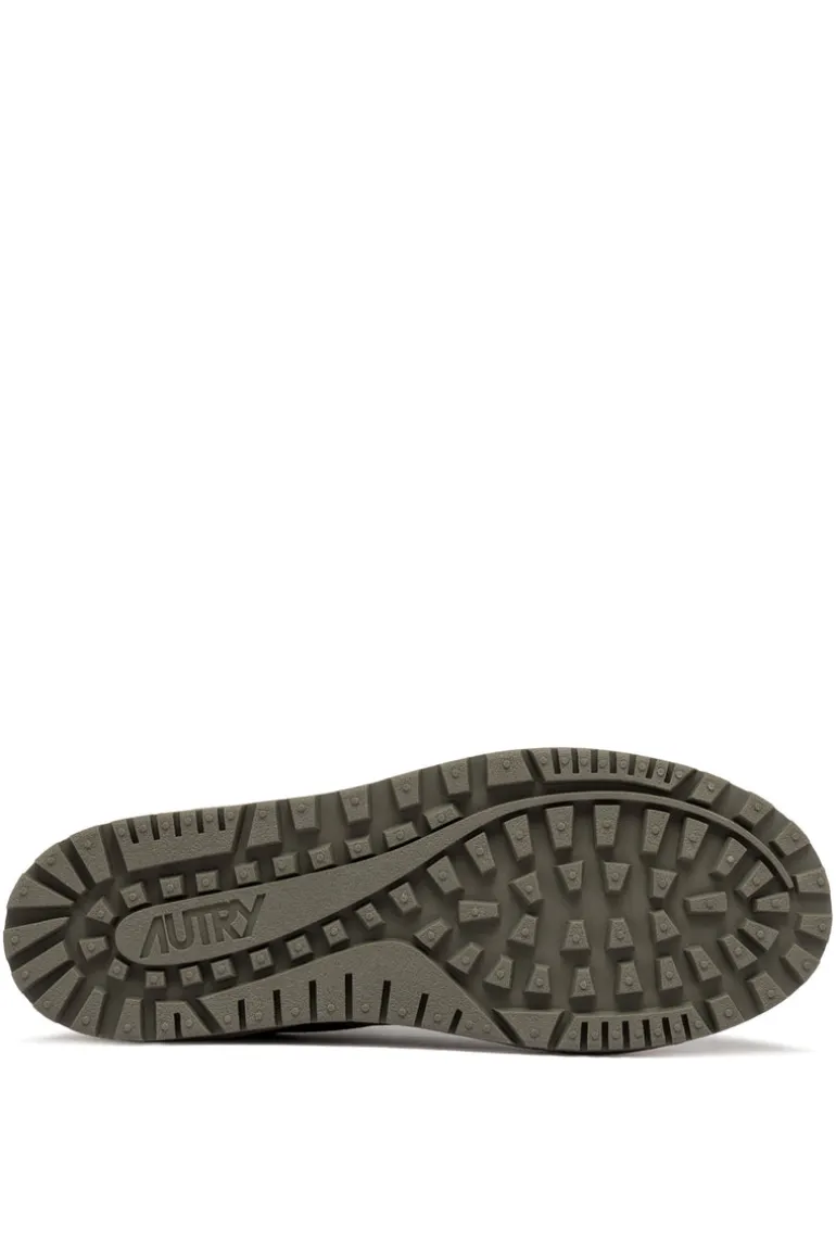 Sneakers super vintage low pelle marrone