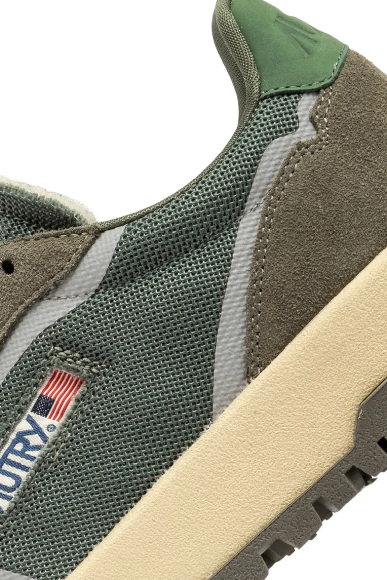 Sneakers super vintage low pelle marrone