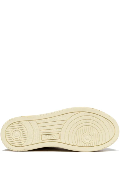 Sneakers super vintage pelle grigio