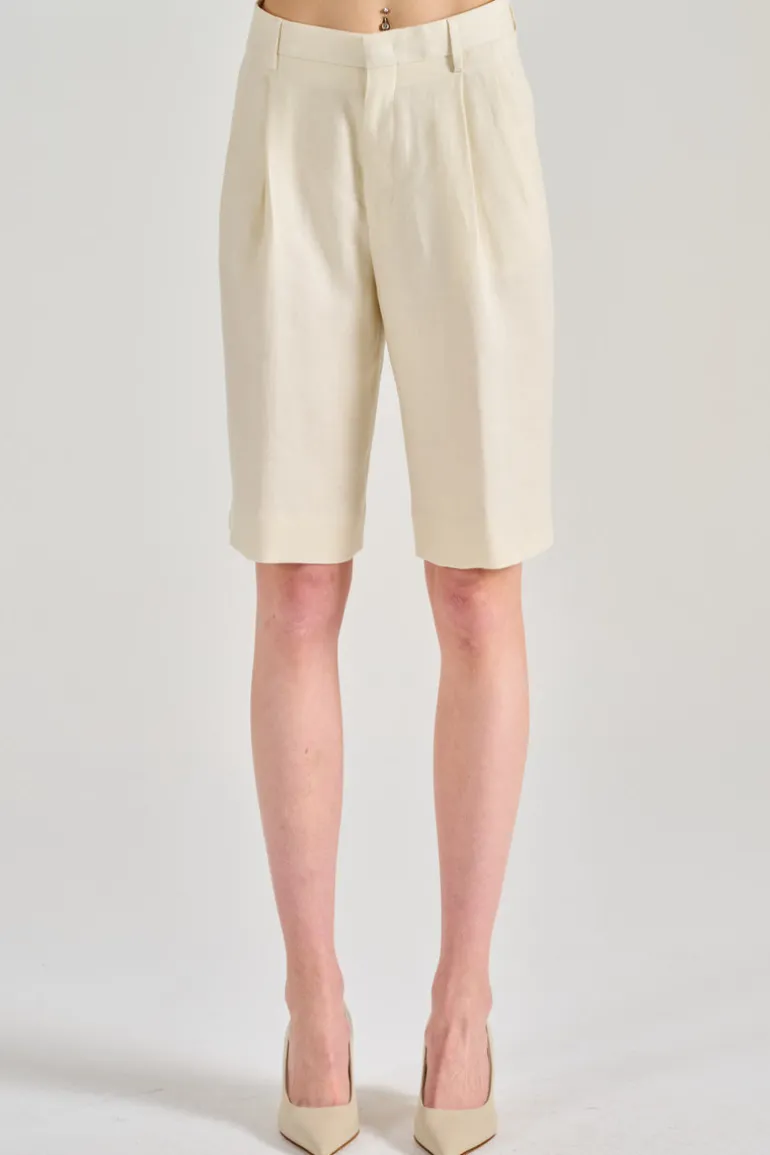 Tagliatore shorts 0205 tessuto panna