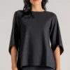 Top nero donna