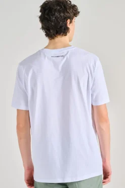T-shirt bold cotone bianco