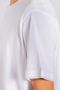 T-shirt cotone bianco