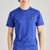 T-shirt cotone blu