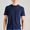T-shirt cotton blu