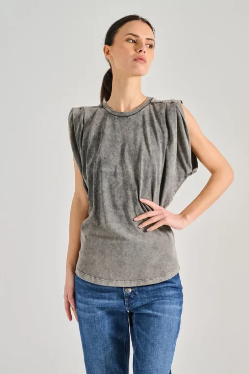 T-shirt grigia