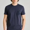 T-shirt revo cotone blu