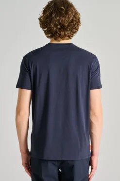 T-shirt revo cotone blu