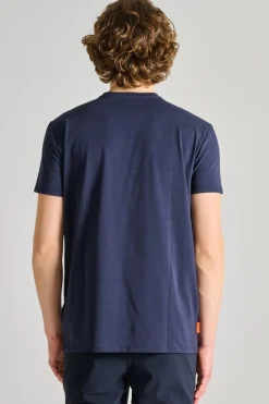 T-shirt revo cotone blu