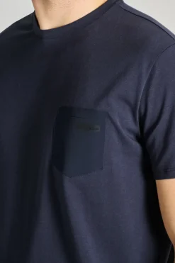 T-shirt revo cotone blu